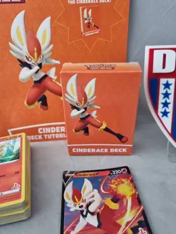 Pokemon Battle Academy Exclusive Deck With Cinderace V Card - Image 3
