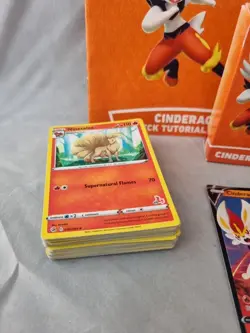 Pokemon Battle Academy Exclusive Deck With Cinderace V Card - Image 4