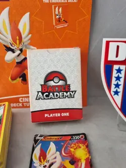 Pokemon Battle Academy Exclusive Deck With Cinderace V Card - Image 5