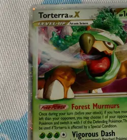 AUTHENTIC 2007 Pokemon Card Torterra LV.X (Diamond & Pearl Black Star Promo 09) - Image 5