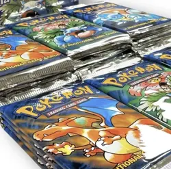 x6 Pokemon TCG Factory Sealed Booster Packs Premium Card Lot Modern/Vintage Sets - Image 3