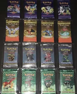 x6 Pokemon TCG Factory Sealed Booster Packs Premium Card Lot Modern/Vintage Sets - Image 4
