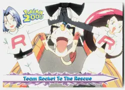 Team Rocket To The Rescue #50 Topps The Movie 2000 Trading Cards Pokemon MP - Image 1