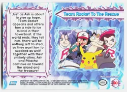 Team Rocket To The Rescue #50 Topps The Movie 2000 Trading Cards Pokemon MP - Image 2