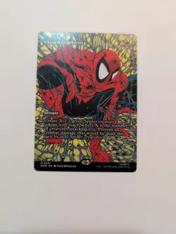 NM Borderless Arachnogenesis, MTG, Marvel's Spider-Man, Magic the Gathering, 31 - Image 1