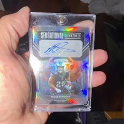 Panini 2022 Prizm Sensational Signatures Miles Sanders Auto #SS-MSA 58/149 - Image 1