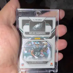 Panini 2022 Prizm Sensational Signatures Miles Sanders Auto #SS-MSA 58/149 - Image 3