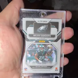 Panini 2022 Prizm Sensational Signatures Miles Sanders Auto #SS-MSA 58/149 - Image 4