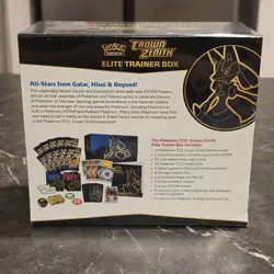 Pokemon TCG - Crown Zenith Sword & Shield - Elite Trainer Box - ETB - Sealed - Image 3