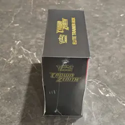 Pokemon TCG - Crown Zenith Sword & Shield - Elite Trainer Box - ETB - Sealed - Image 4