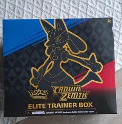 Pokemon TCG - Crown Zenith Sword & Shield - Elite Trainer Box - ETB - Sealed - Image 1