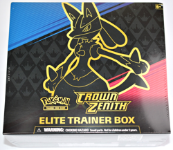 Pokemon TCG Sword Shield Crown Zenith Sealed ETB Elite Trainer Box incl. 10 pack - Image 1