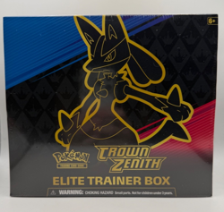 Pokemon TCG Crown Zenith Elite Trainer Box ETB Sealed - Sword & Shield - Image 1