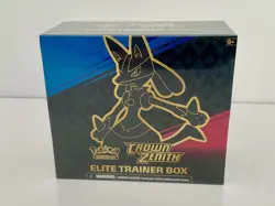 Pokemon TCG Crown Zenith Elite Trainer Box ETB Sealed - Sword & Shield - Image 1