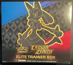 Sword & Shield: Crown Zenith Elite Trainer Box ETB - Factory Sealed- Pokemon TCG 820650851476 - Image 1