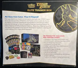 Sword & Shield: Crown Zenith Elite Trainer Box ETB - Factory Sealed- Pokemon TCG 820650851476 - Image 2