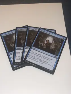 X4 Frantic Search #153 MTG Tarkir Dragonstorm TDC NM X4 - Image 1