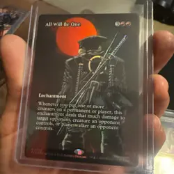BRAND NEW Magic The Gathering: All Will Be One Borderless TMNT Foil - Image 1