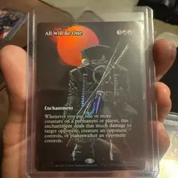 BRAND NEW Magic The Gathering: All Will Be One Borderless TMNT Foil - Image 3