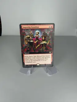 Imposing Grandeur (Extended Art) 62 Commander: Innistrad: Crimson Vow MTG NM - Image 1