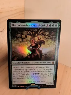 The Unbeatable Squirrel Girl [Foil] #193 ** Magic Marvel Super Heroes ** Rare - Image 1