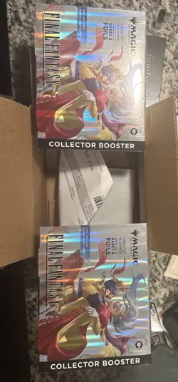 Magic: The Gathering - Final Fantasy Collector Booster Omega Box NEW 1 box each! - Image 1