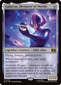 Galactus, Devourer of Worlds - 8 - MSC - Near Mint - MTG - Image 1
