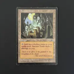 MTG - Ancient Tomb - Tempest - 1997 - HP - Image 1
