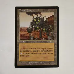 MTG Thran Quarry Urza's Saga Rare 329/350 Regular English 1998 Sutfin - Image 1