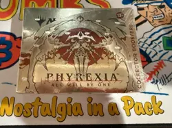 Magic The gathering Sealed Phyrexia All Will Be One Collector Booster Box - Image 1