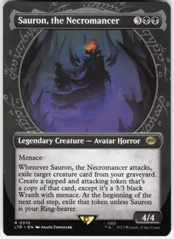 Sauron, the Necromancer (Showcase) R The Lord of the Rings: 310 LP - Image 1