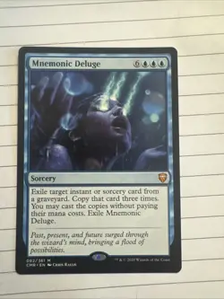Mnemonic Deluge Commander Legends Regular - Image 1