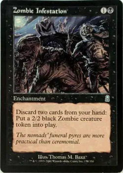 Zombie Infestation 170 UC Odyssey Magic: The Gathering NM - Image 1