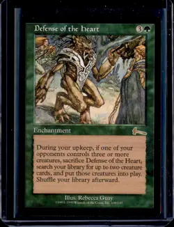 Defense of the Heart 100 Rare Urza's Legacy Magic: The Gathering Near Mint - Image 1