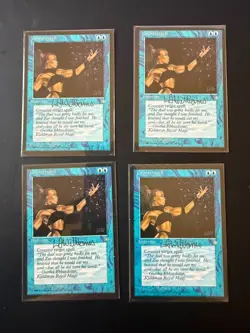 MTG magic the gathering - Counterspell Signed Allen William extese signature - Image 1