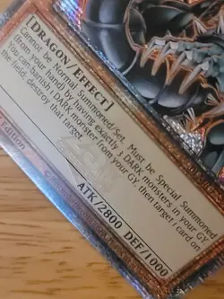 Yu-Gi-Oh! TCG - Dark Armed Dragon (BLMR-EN054) - Quarter Century Secret Rare - Image 2