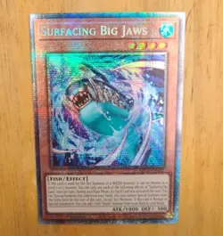 Yu-Gi-Oh! STARLIGHT RARE Surfacing Big Jaws MP25-EN012 1st Edition Konami - Image 1
