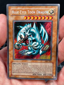 Blue-Eyes Toon Dragon MRL-000 Magic Ruler Unlimited LP - Image 3