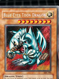 Blue-Eyes Toon Dragon MRL-000 Magic Ruler Unlimited LP - Image 5