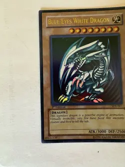 1ST EDITION 2002 SDK-001 Blue-Eyes White Dragon Yugioh Starter Deck Kaiba - Image 4