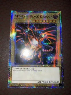 Yu-Gi-Oh! Red-Eyes White Dragon -LC01- Quarter Century Secret Rare - 1st NM! - Image 1