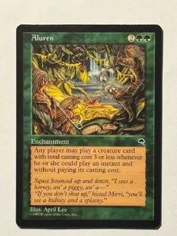 🔮💥 MTG Aluren | Tempest 🌀 | NM 🧼 | Never Played 🧊 |Vintage Beauty💫 #1 - Image 1