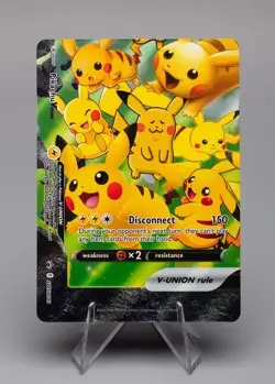 Pikachu V-Union SWSH141 SWSH: Sword & Shield Promo Cards Holo (Bottom Left) - Image 1