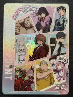 UNION ARENA Action Point 2025 Winner Championship FOIL Japan Card UAPR/2025-AP02 - Image 1