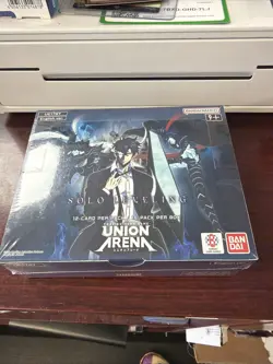 Union Arena Solo Leveling 1st Edition English Booster Box UE17BT FACTORY SEALED - Image 1