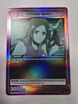 Union Arena TCG Orihime Inoue BLC-2-036 BLEACH Vol 2 Foil - Image 1
