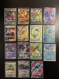 Pokemon Card Lot – 15 Ultra Rare EX, Full Art & Trainer Cards – Near Mint - Image 1