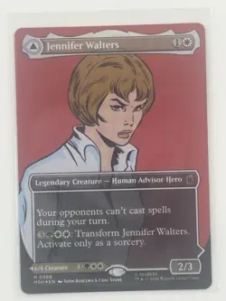 Jennifer Walters (Borderless) (0388) Marvel Super Heroes Foil - Image 1
