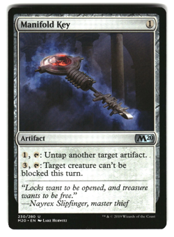 Manifold Key 230 Uncommon Core Set 2020 Magic: The Gathering - Image 1