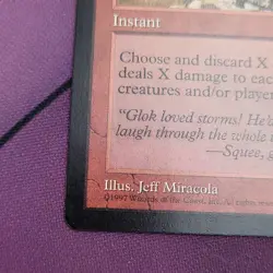 Firestorm Weatherlight EN 1997 mtg magic the gathering - Image 3